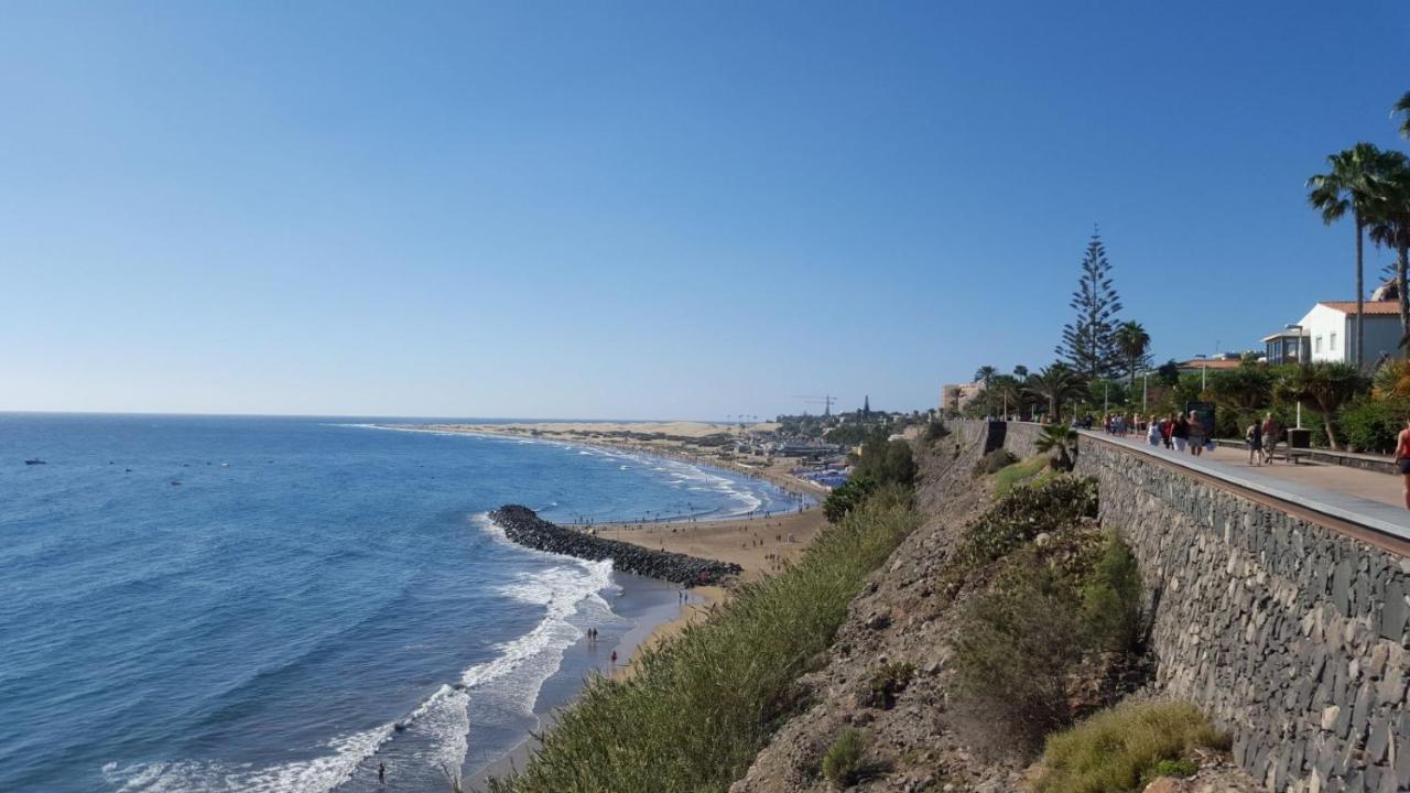 Top-Apartment, 4 Og, Seitlicher Meerblick, Mit 1 Schlafzimmer Im Herzen Von Playa Del Ingles , Gran Canaria المظهر الخارجي الصورة
