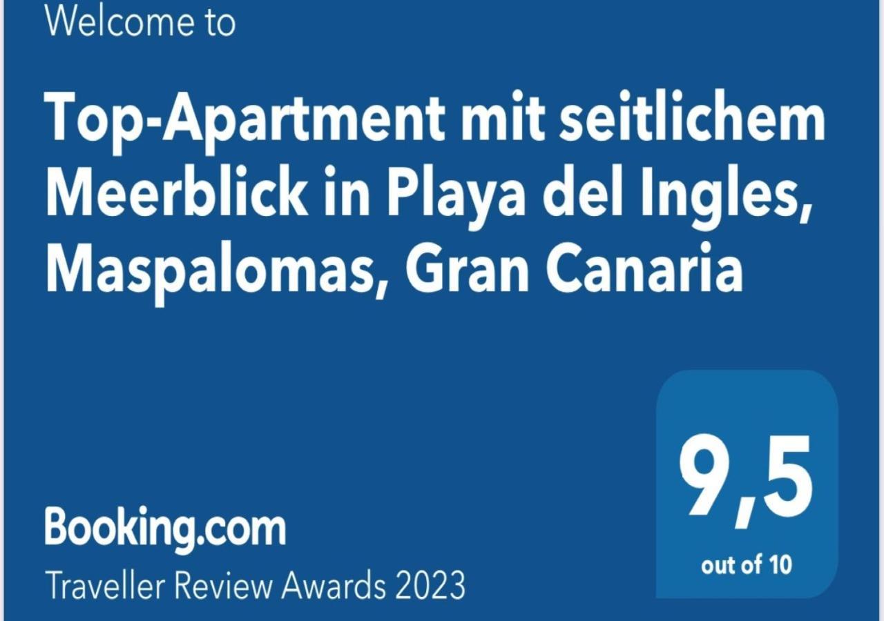 Top-Apartment, 4 Og, Seitlicher Meerblick, Mit 1 Schlafzimmer Im Herzen Von Playa Del Ingles , Gran Canaria المظهر الخارجي الصورة