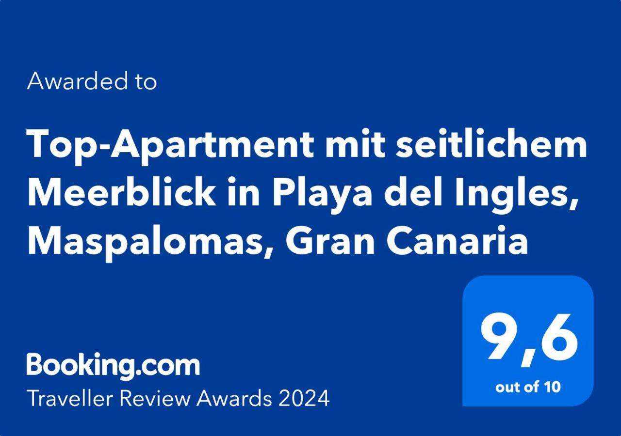 Top-Apartment, 4 Og, Seitlicher Meerblick, Mit 1 Schlafzimmer Im Herzen Von Playa Del Ingles , Gran Canaria المظهر الخارجي الصورة